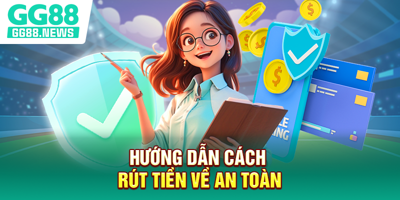 Hướng dẫn cách rút tiền về an toàn Hướng dẫn cách rút tiền về an toàn